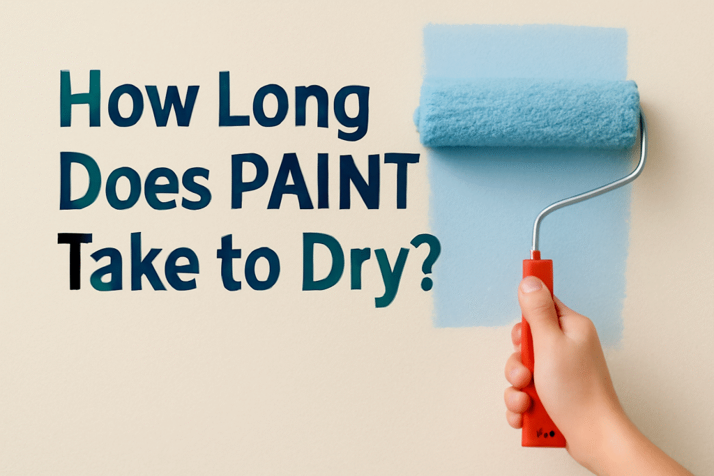 How Long Does Paint Take to Dry?