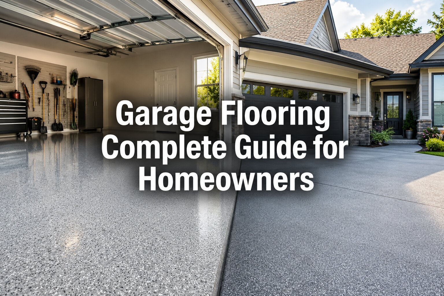 Garage Flooring Complete Guide for Homeowners