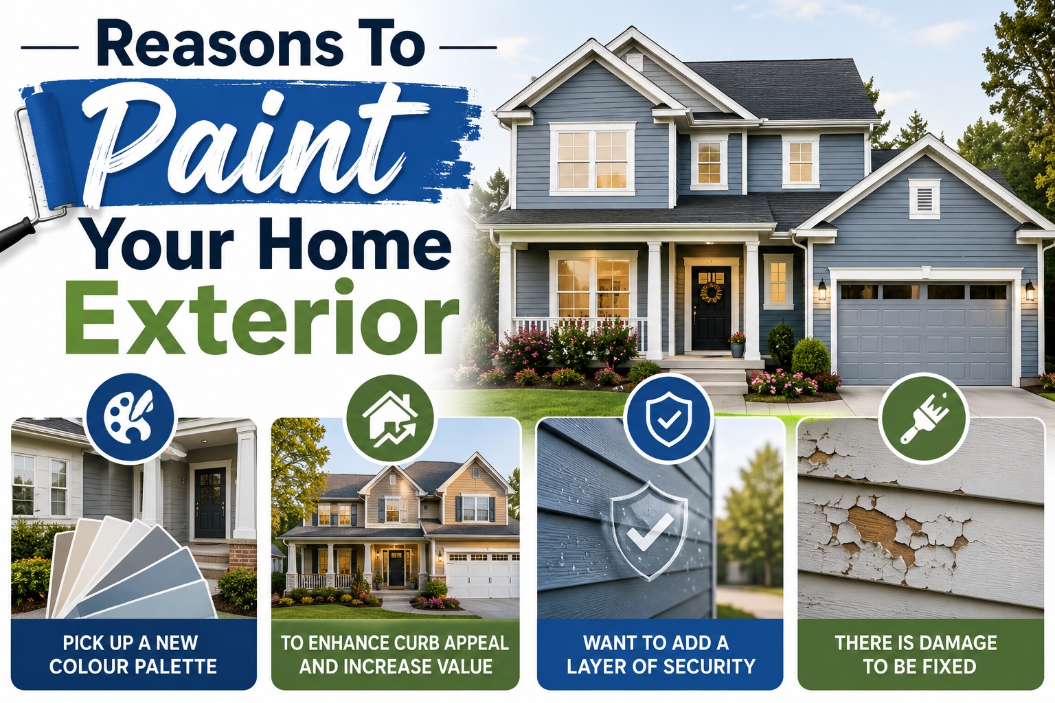 Reasons To Paint Your Home Exterior