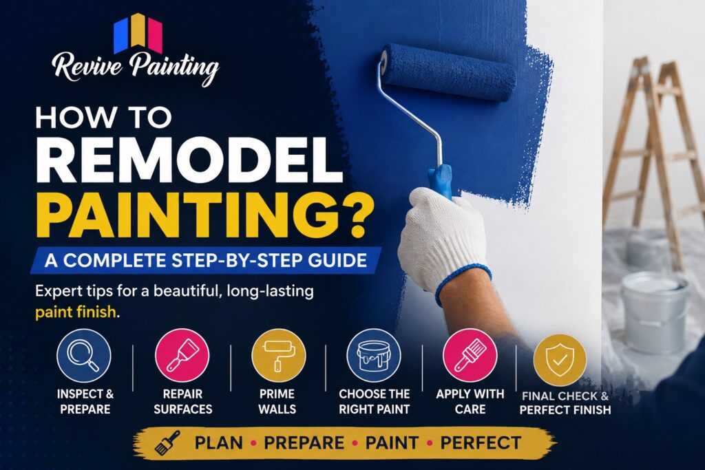 How to Remodel Painting? A Complete Step-by-Step Guide