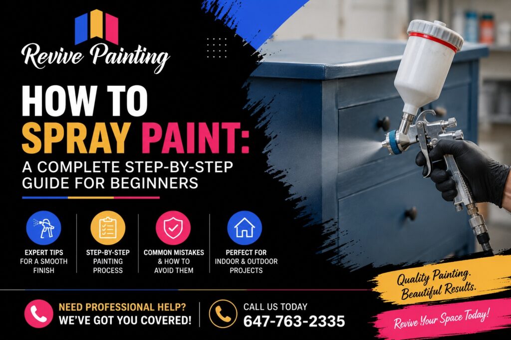 How to Spray Paint: A Complete Step-by-Step Guide for Beginners