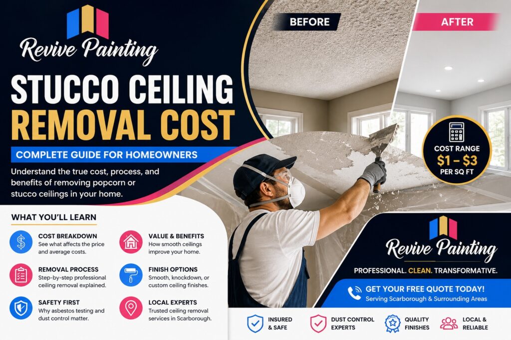 Stucco Ceiling Removal Cost: 2026 Pricing Guide And What to Expect